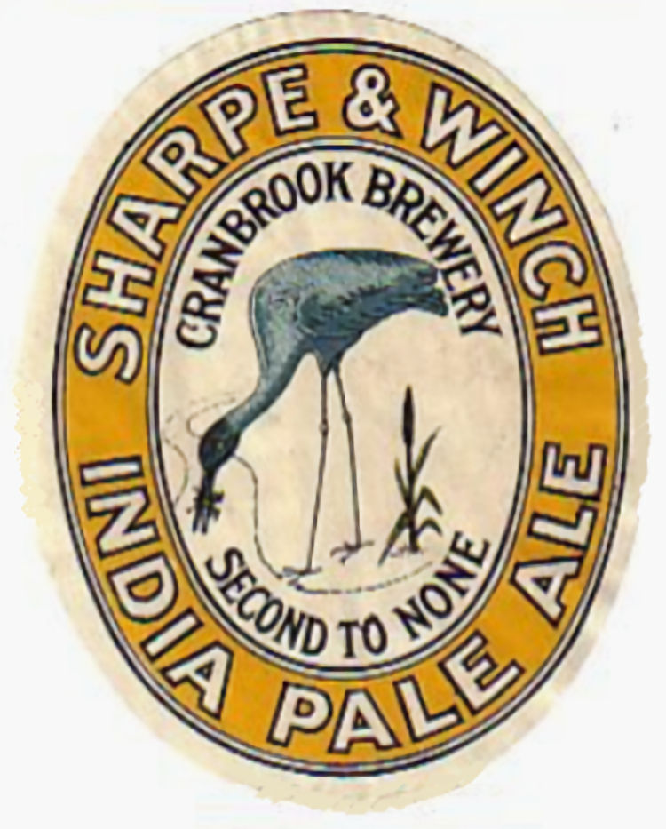Sharp and Winch IPA label 1920