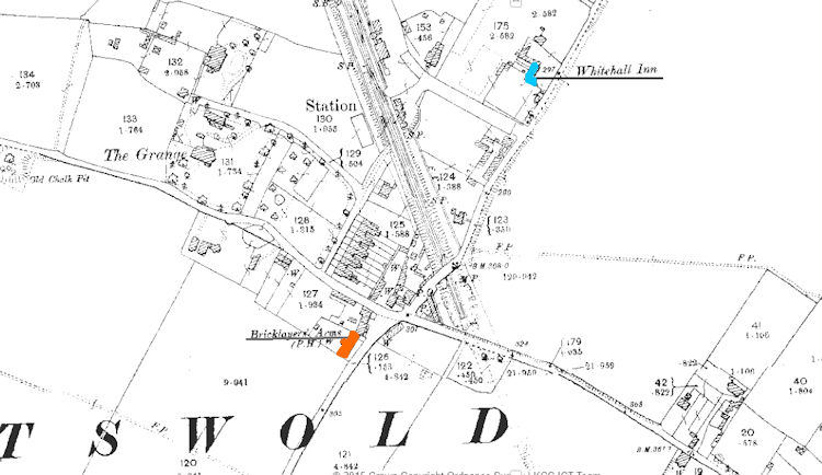 Shepherdswell map 1871