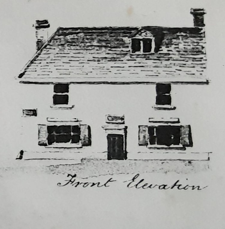 Ship front elevation plans 1600