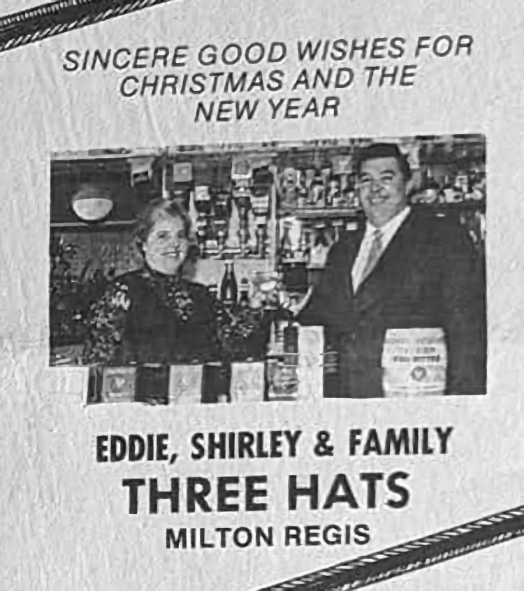 Three Hats Christmas advert 1971