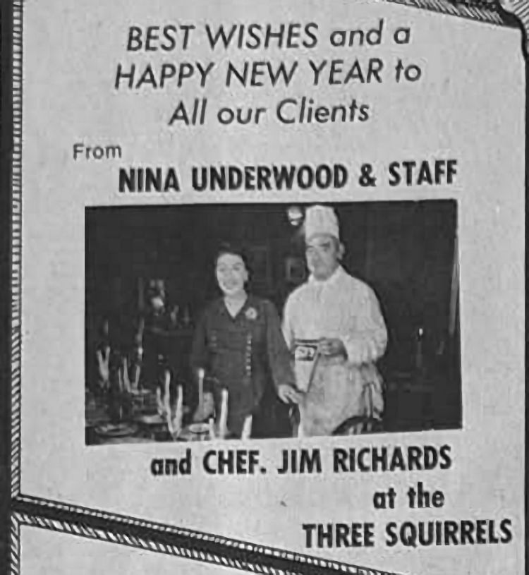 Three Squirrels Christmas advert 1971