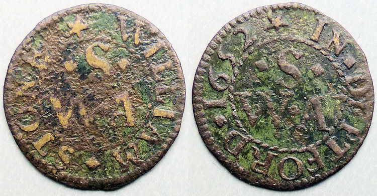 Farthing token of William Stone 1652