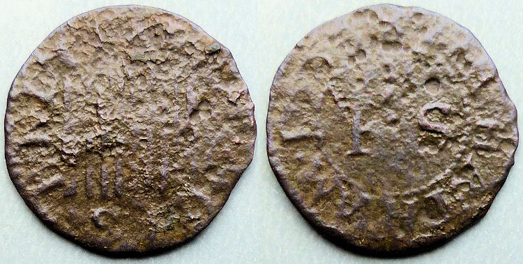 Token Francis Brett 1666