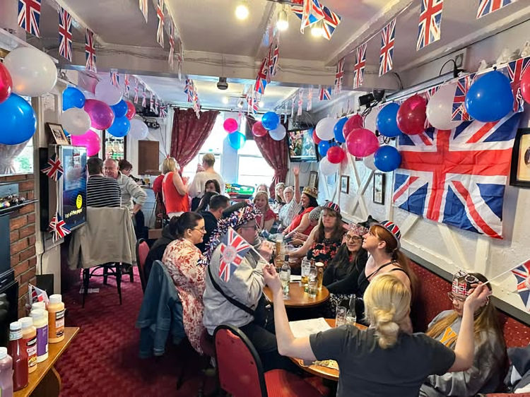 White Swan Coronation party 2023