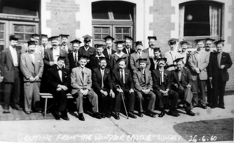 Windsor Castle mens outing 1960