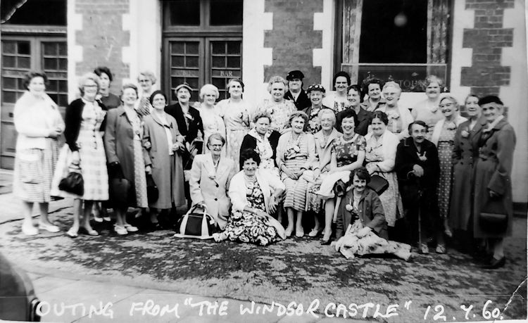 Windsor Castle ladies outing 1960