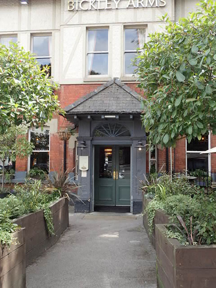 Bickley Arms entrance 2025