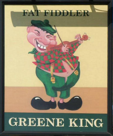 Fat Fiddler sign