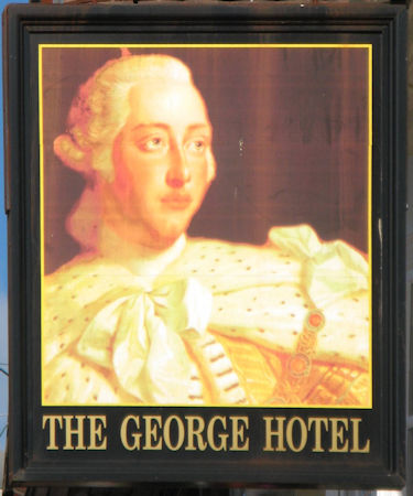 George Hotel sign 2007
