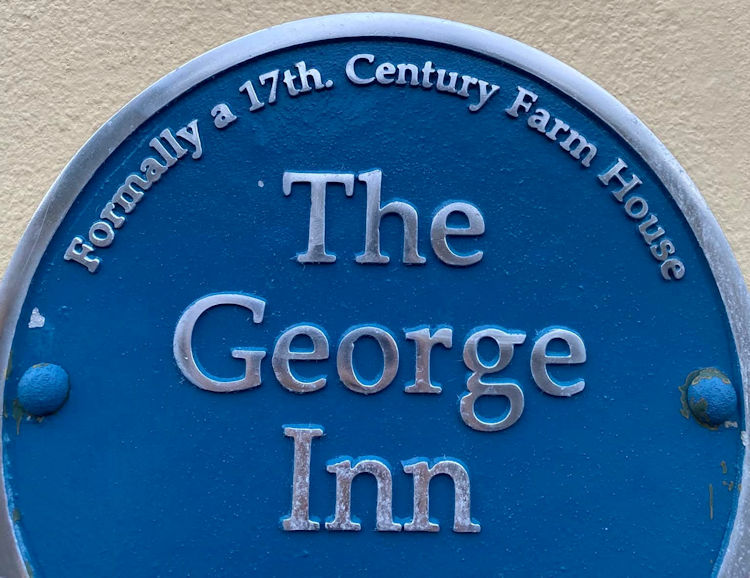 George plaque
