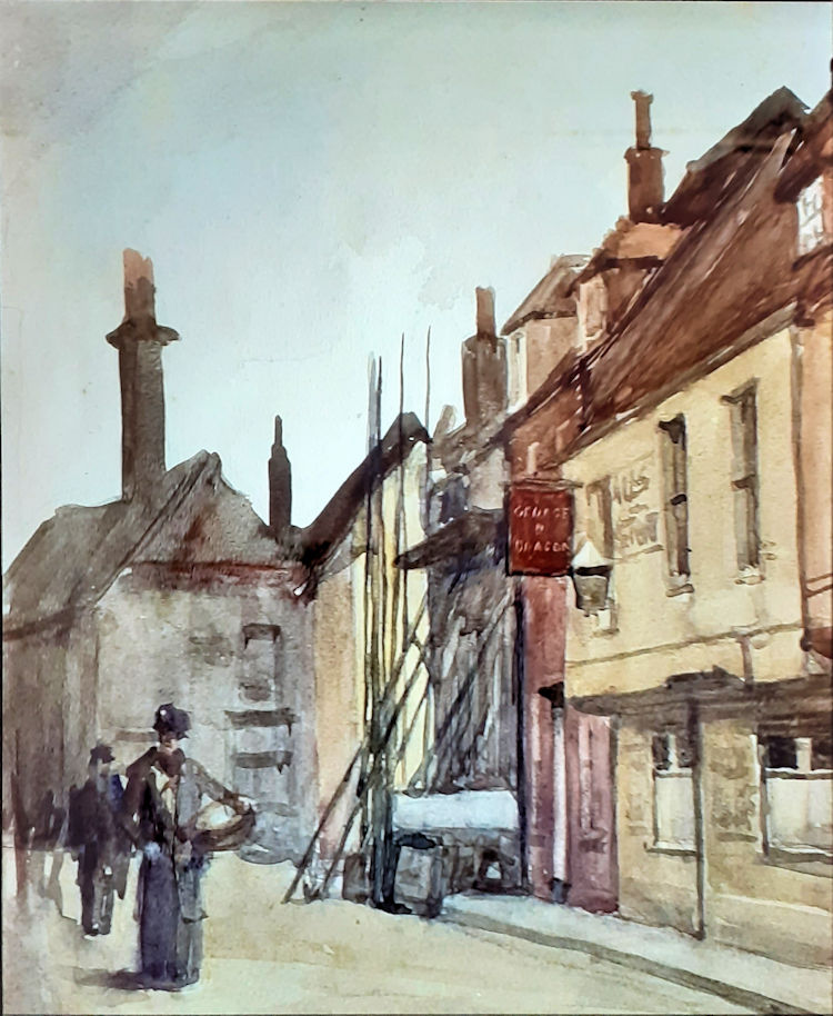 George and Dragon painting 1912