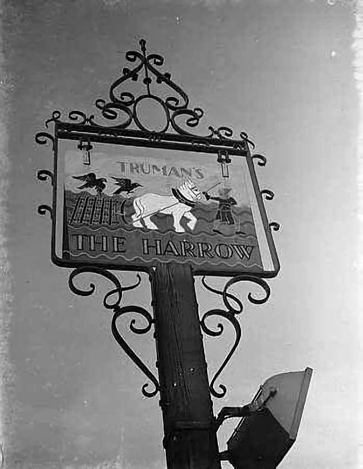 Harrow sign 1939
