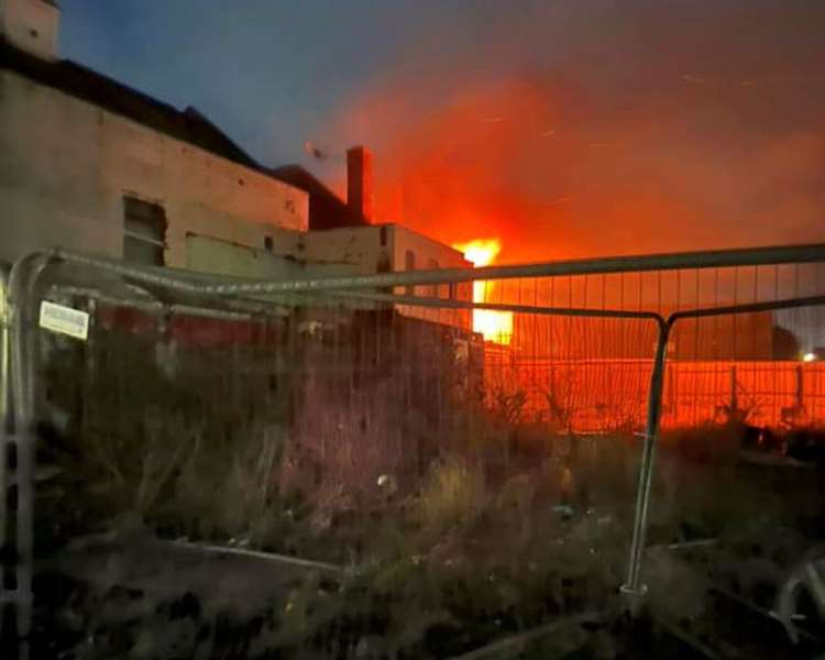 Kemsley Arms fire 2024