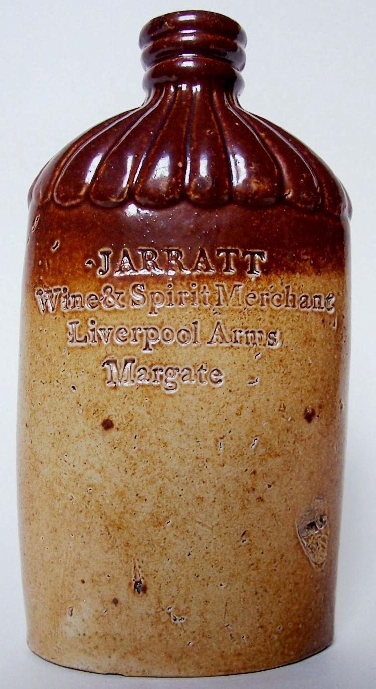 Liverpool Arms ceramic jar 1845