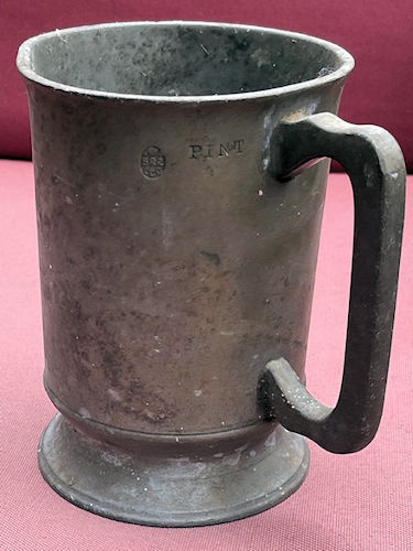 North Foreland pewter mug