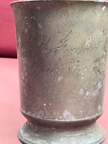 North Foreland pewter mug