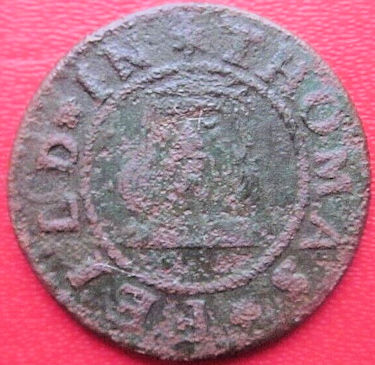 Saracen's Head token 1666