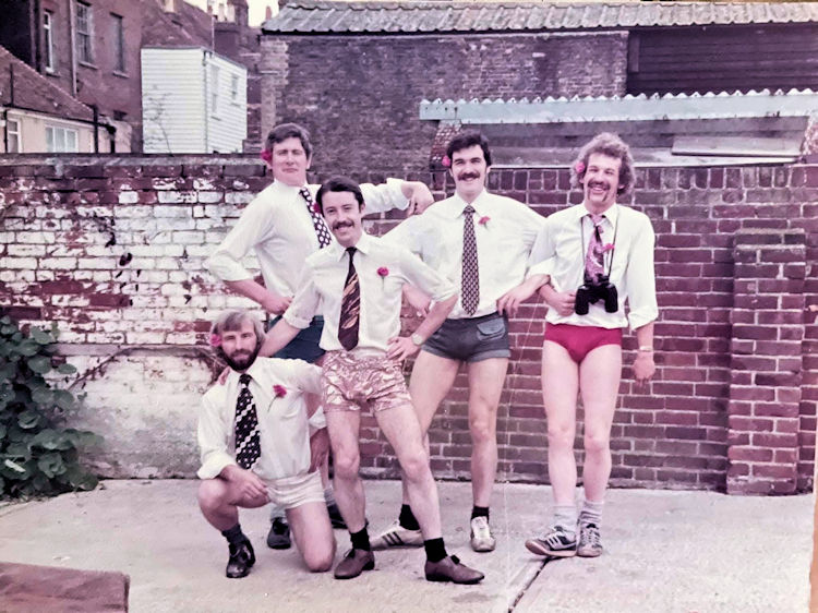 Sun Inn raft race 1982