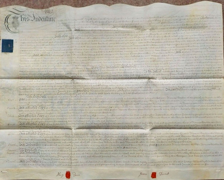 Turk's Head deed 1790