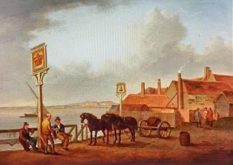 Bell Inn painting 1813