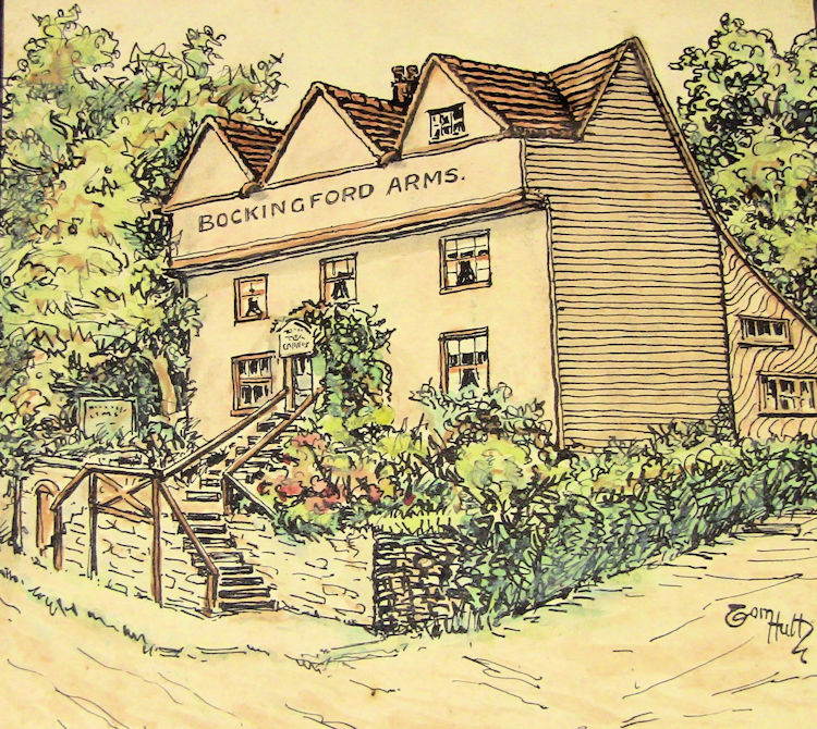 Bockingford Arms painting