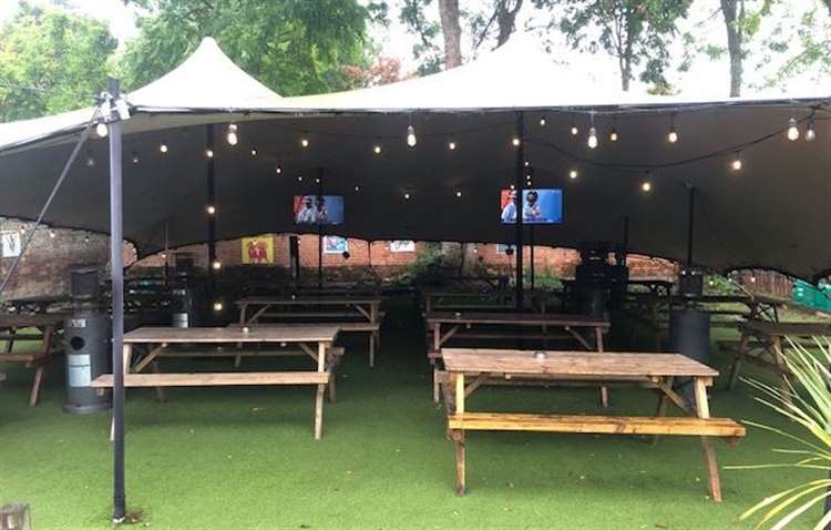 Five Pointed Star garden 2025