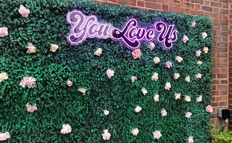 Five Pointed Star garden 2025