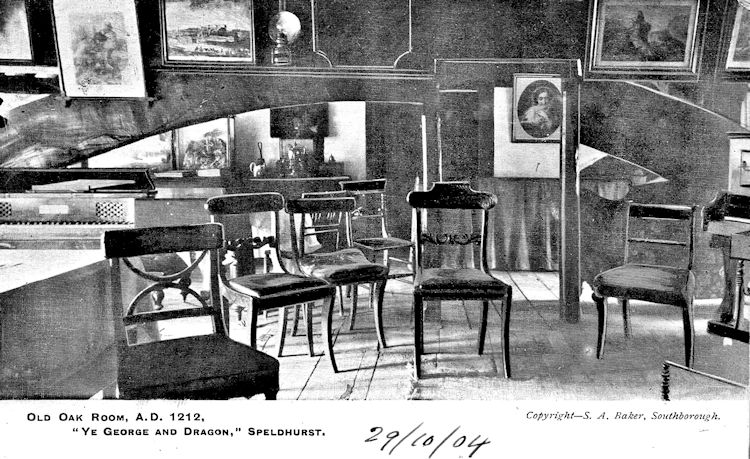 George and Dragon inside 1904