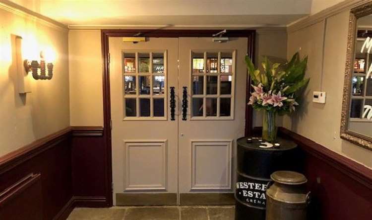 Amherst porch entrance 2023