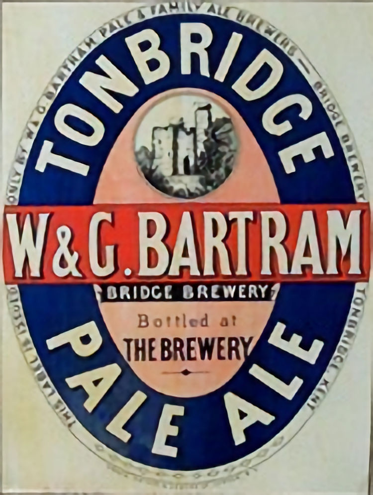 Bartrams Brewery label 1895