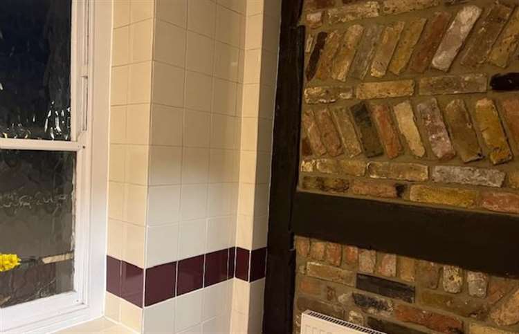 Bell Inn brickwork 2026