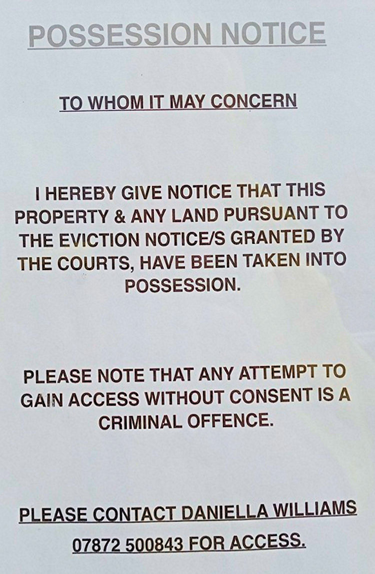Black Horse possession order