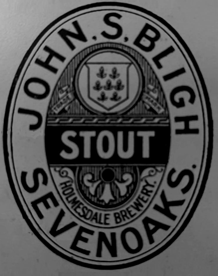 Bligh's Stout label 1907