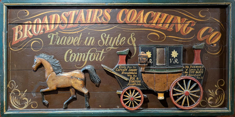 Captain Digby coaching sign