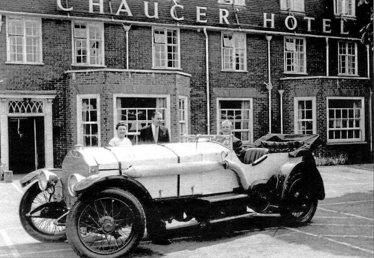 Chaucer Hotel and Chitty Chitty Bang Bang 1959