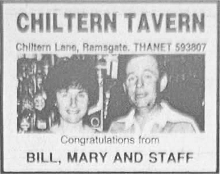 Chiltern Tavern advert 1971