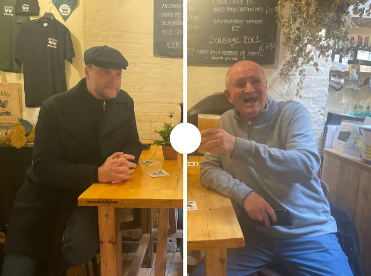 Alan Horton (left) and Russ Palumbo