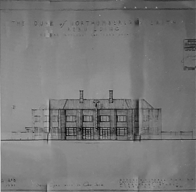 Duke of Northumberland plans 1939