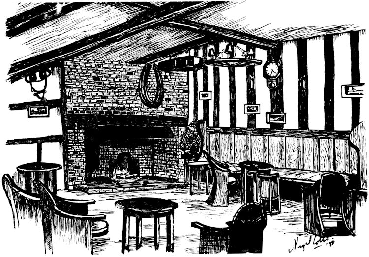 Eight Bells drawing inside