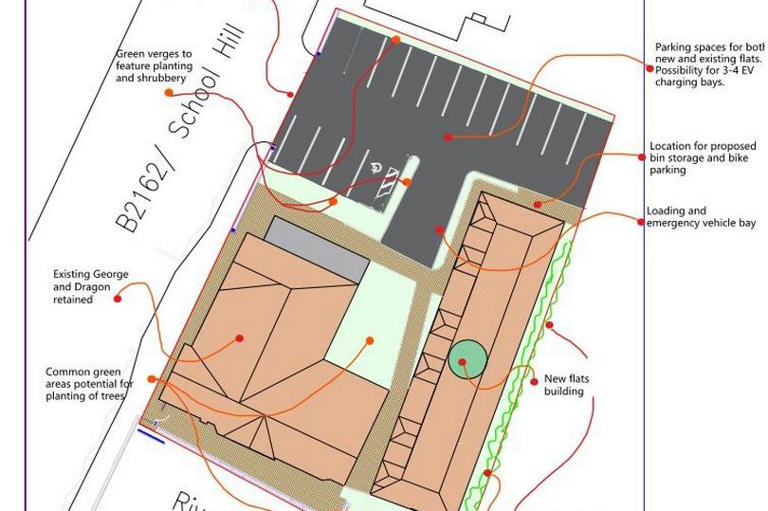 George and Dragon layout 2025