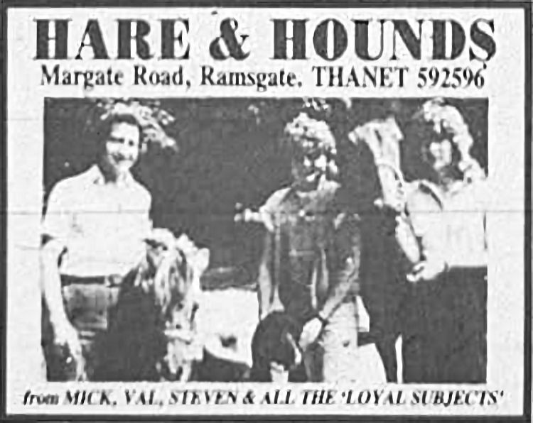 Hare and Hounds advert 1971