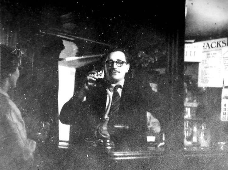 Jubilee licensee Francis Walters 1954