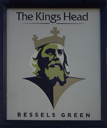 King's Head sign 2025