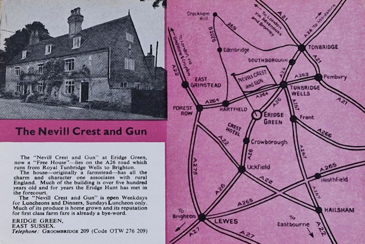 Neville Crest and Gun advert 1968