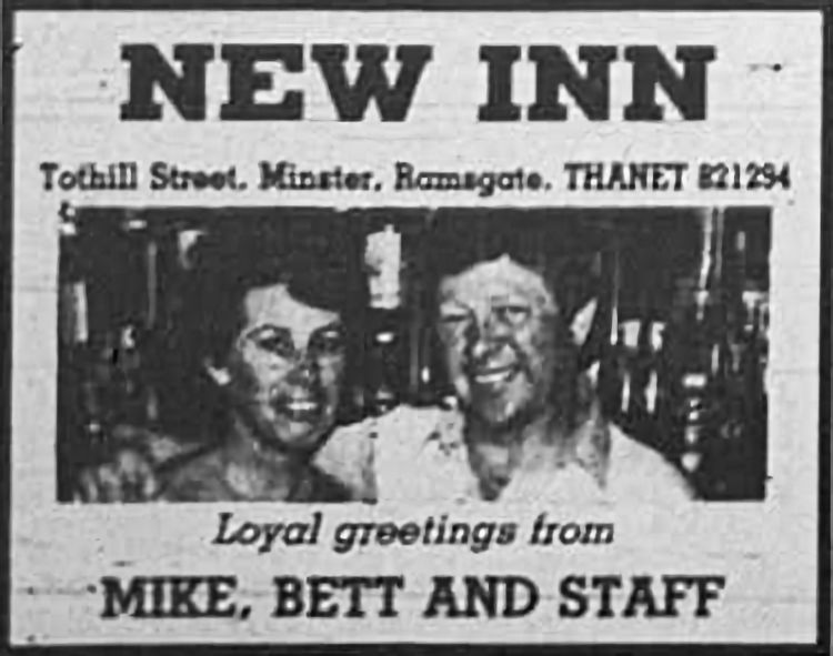 New Inn advert 1971