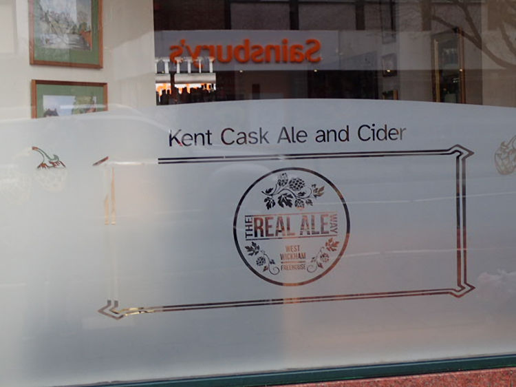 Real Ale Way window 2026
