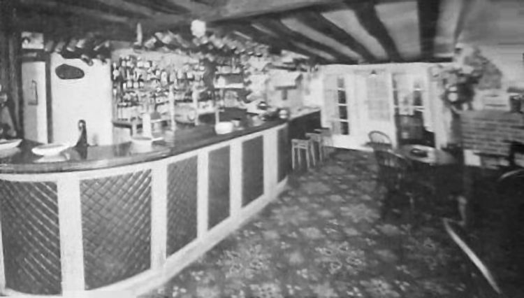 Rose and Crown inside 1966