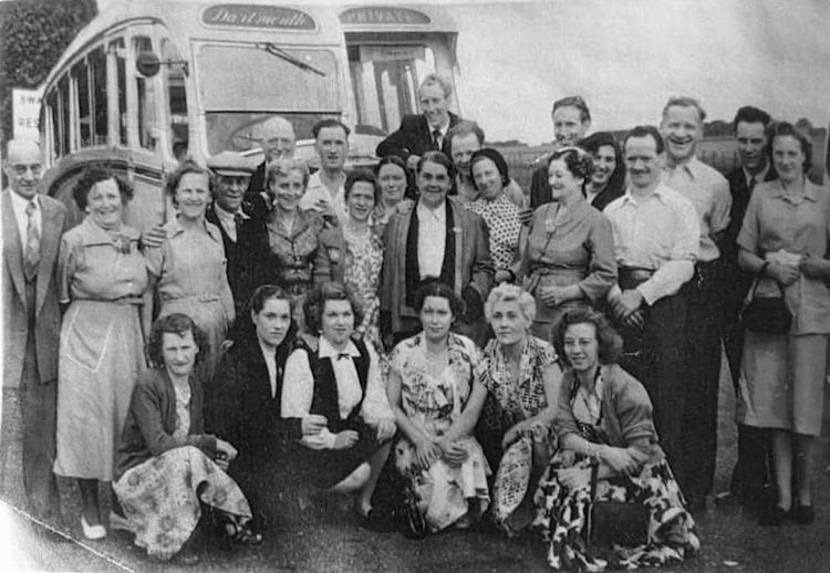 Rose and Crown outing 1960s