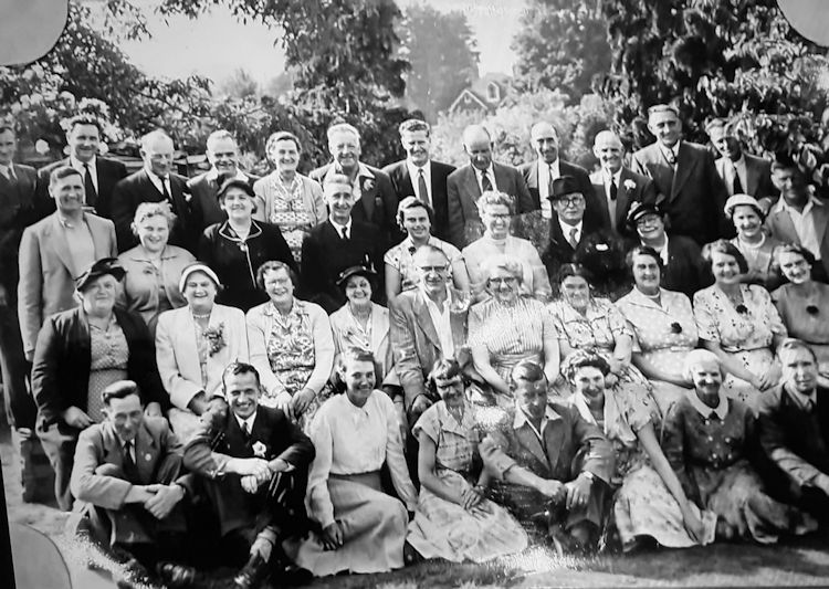 Rose and Crown outing 1950s