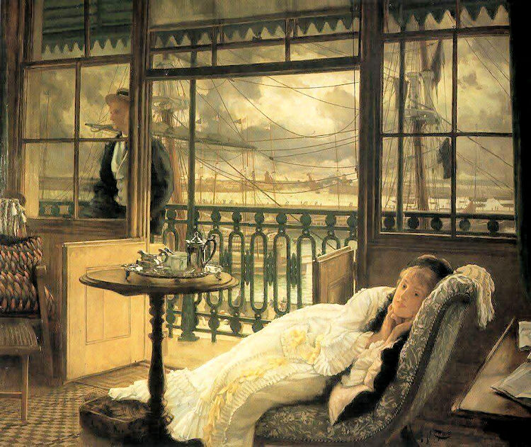 Royal Albion painting by James Tissot 1876
